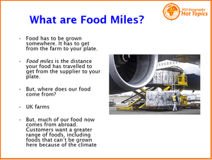 Food Miles   The Hidden Cost Of The Food We Eat