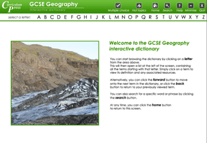 Gcsegeography Interactive Dictionary