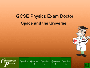 Gcse Physics Doctor Space And The Universe