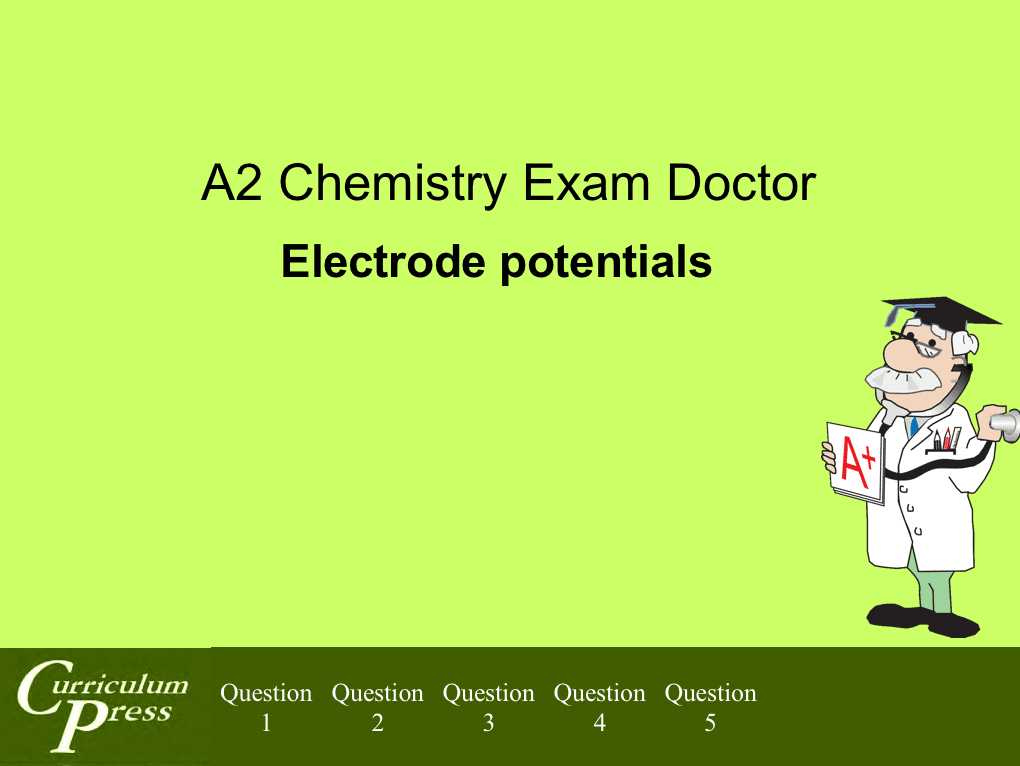 Techniques in Organic Chemistry - AS PowerPoint - Curriculum Press