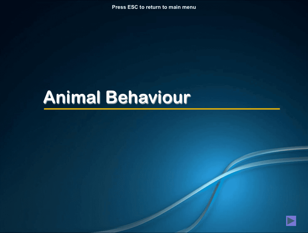 Animal Behaviour - A-Level PowerPoint - Curriculum Press