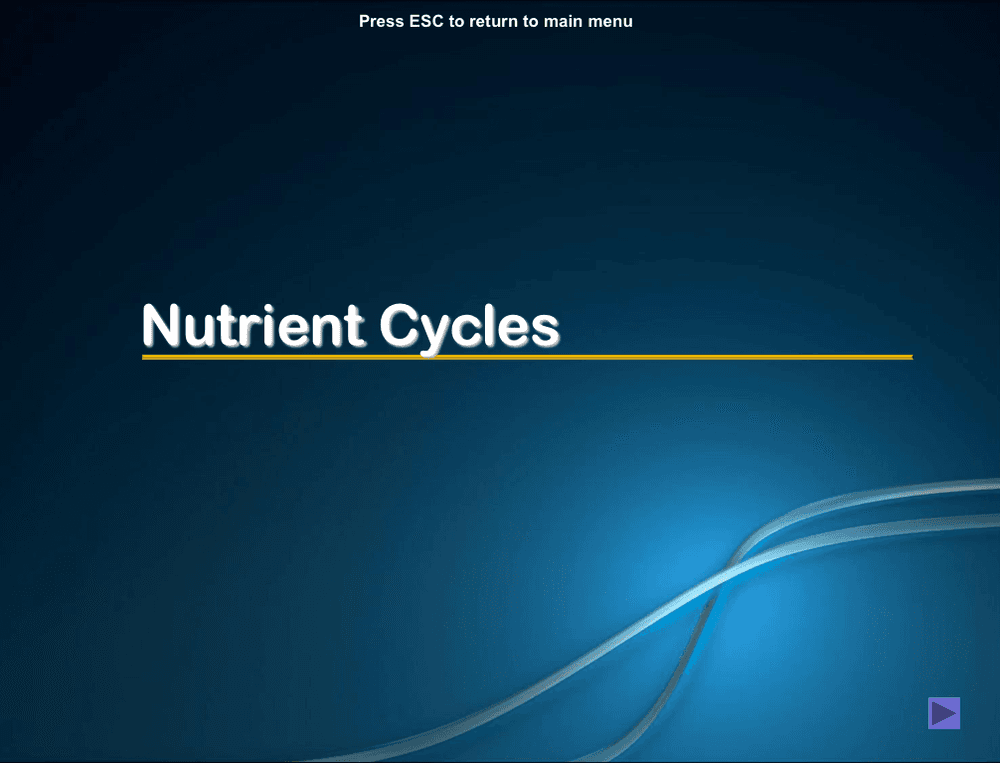 Nutrient Cycles A Level PowerPoint Curriculum Press