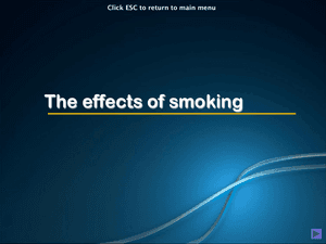 Al Bio The Effects Of Smoking