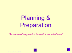 Al Bio Planning And Preparation