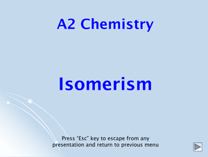 A2 Isomerism