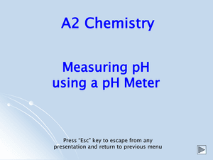 A2 Ph Measurement