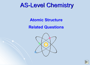 As Atomic Structure Related Qs