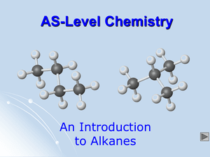 As Into To Alkanes