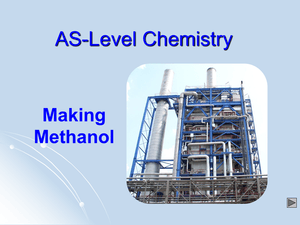 As Making Methanol