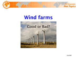 Windfarms   Good Or Bad