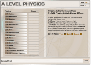 A Level Physics Mcq Demo