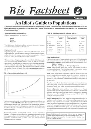 005 Population Guide