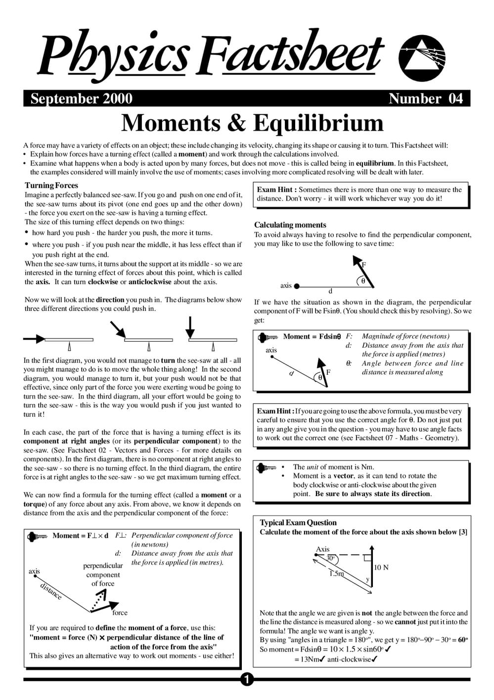 04 Moments Equilibrium