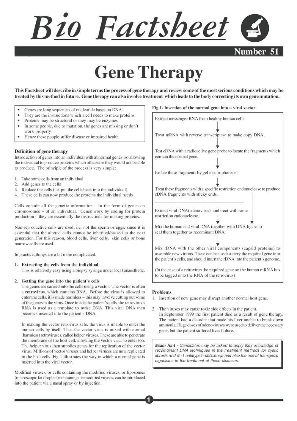 051 Gene Therapy