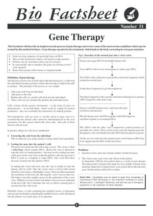 051 Gene Therapy