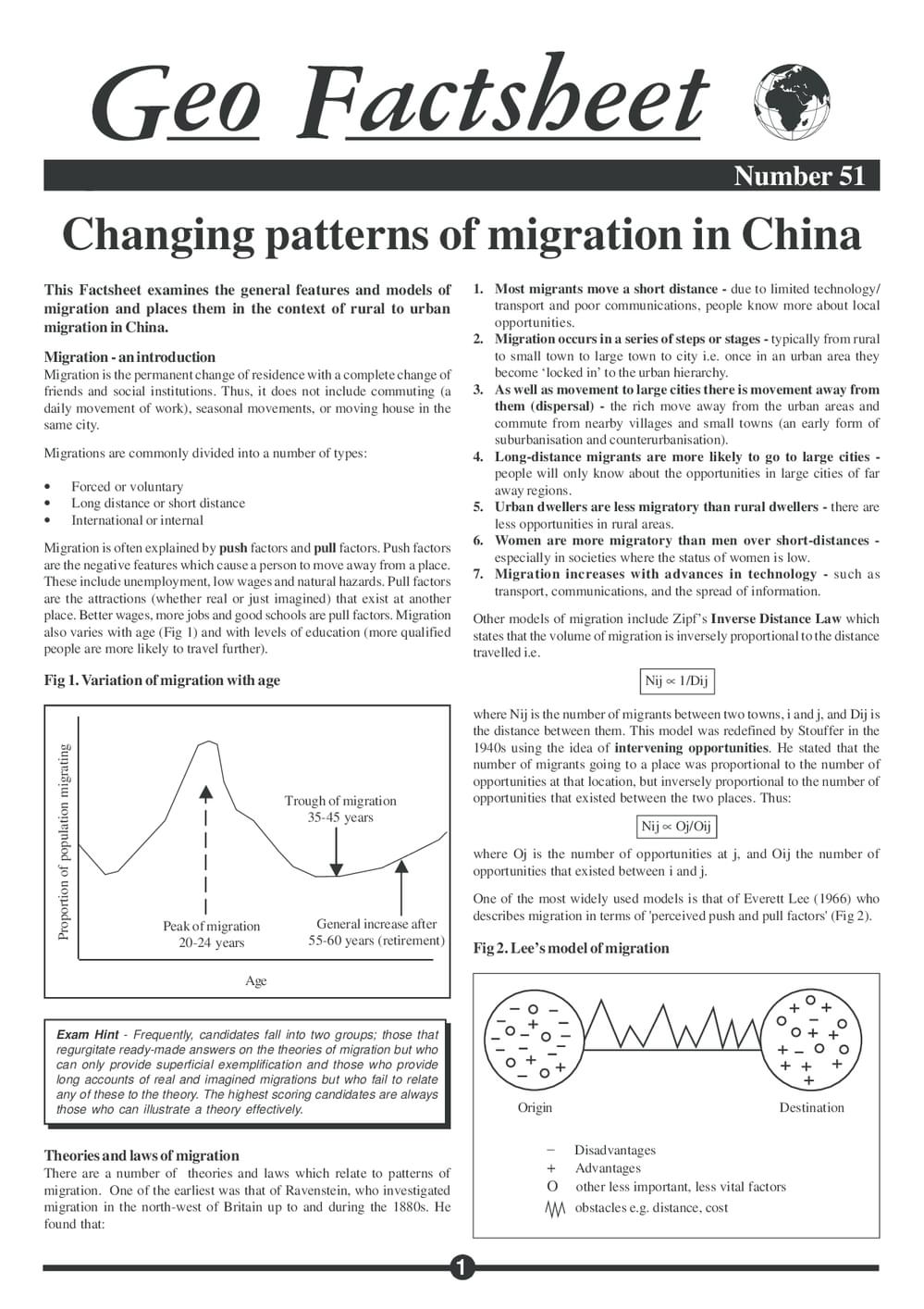 051 Patterns Of Migration   China