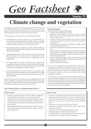 075 Climate Change Vegetation