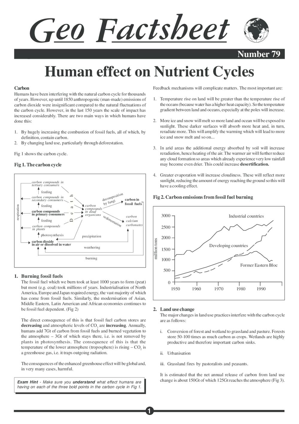 079 Human Effect Nutrient Cycles