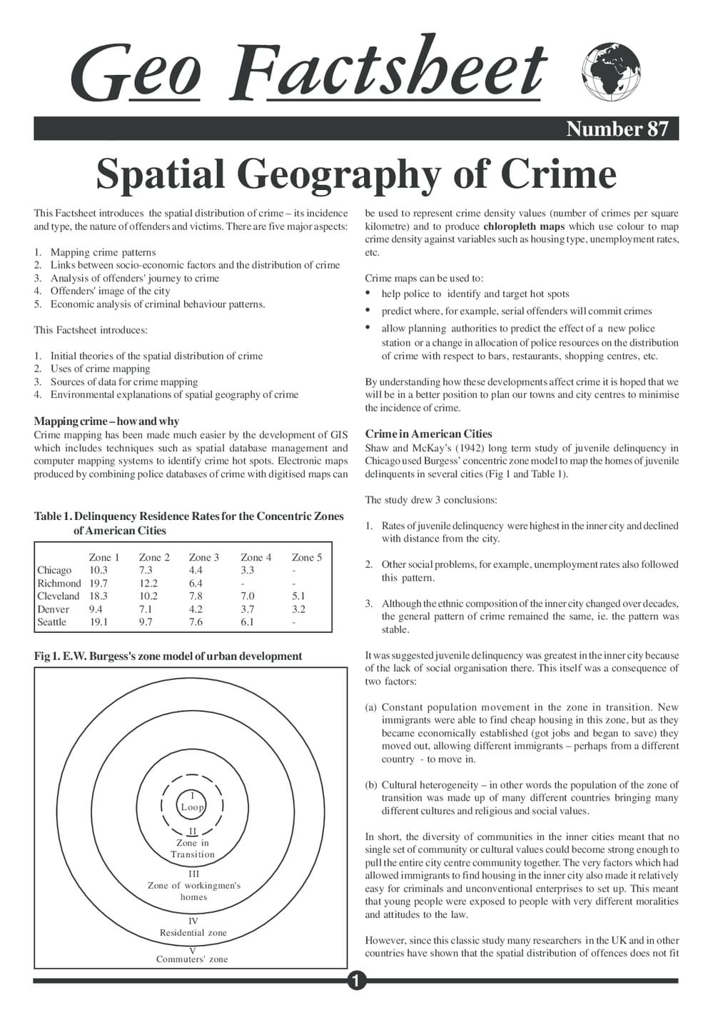 087 Spatial Geog Of Crime