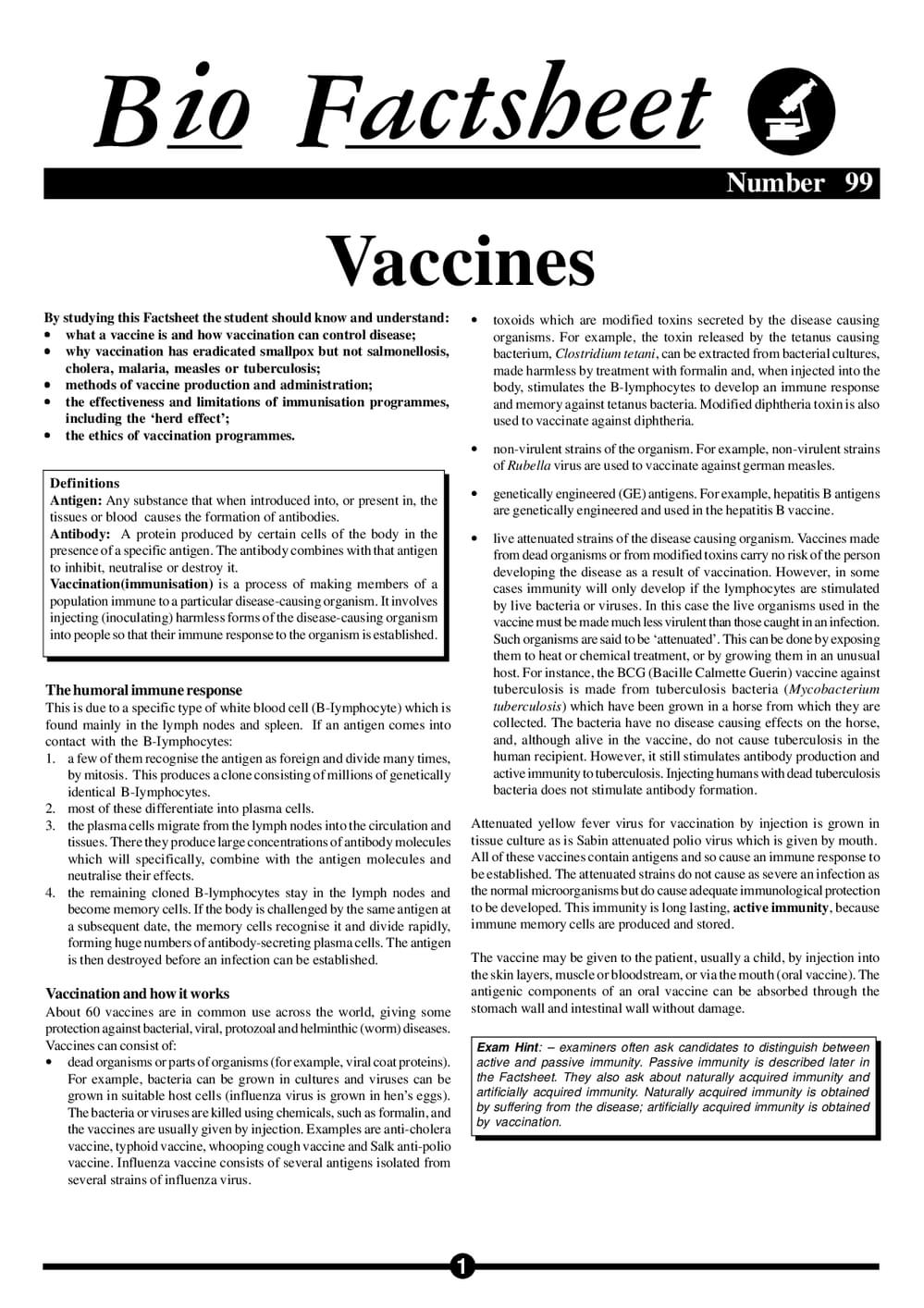 099 Vaccines