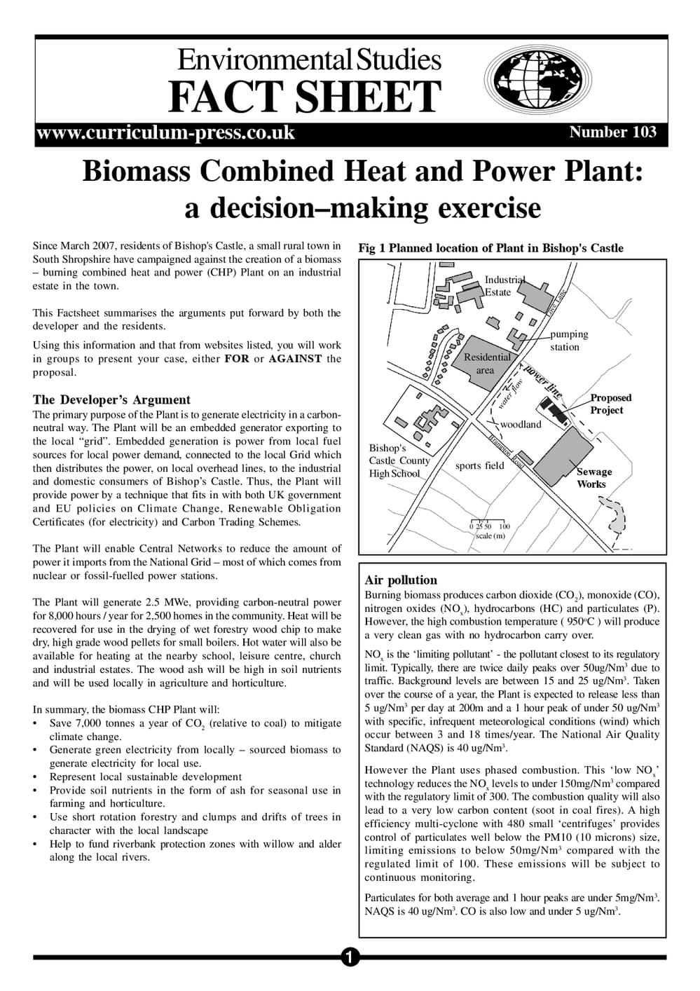 103 Biomass D Making