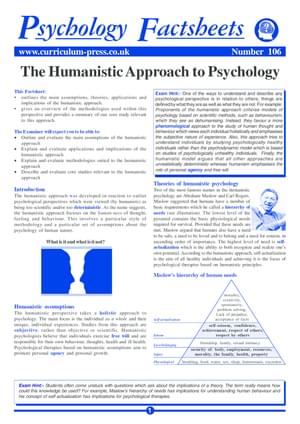 106 Humanistic Approach