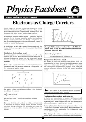 111 Electrons As Charge Carriersp65