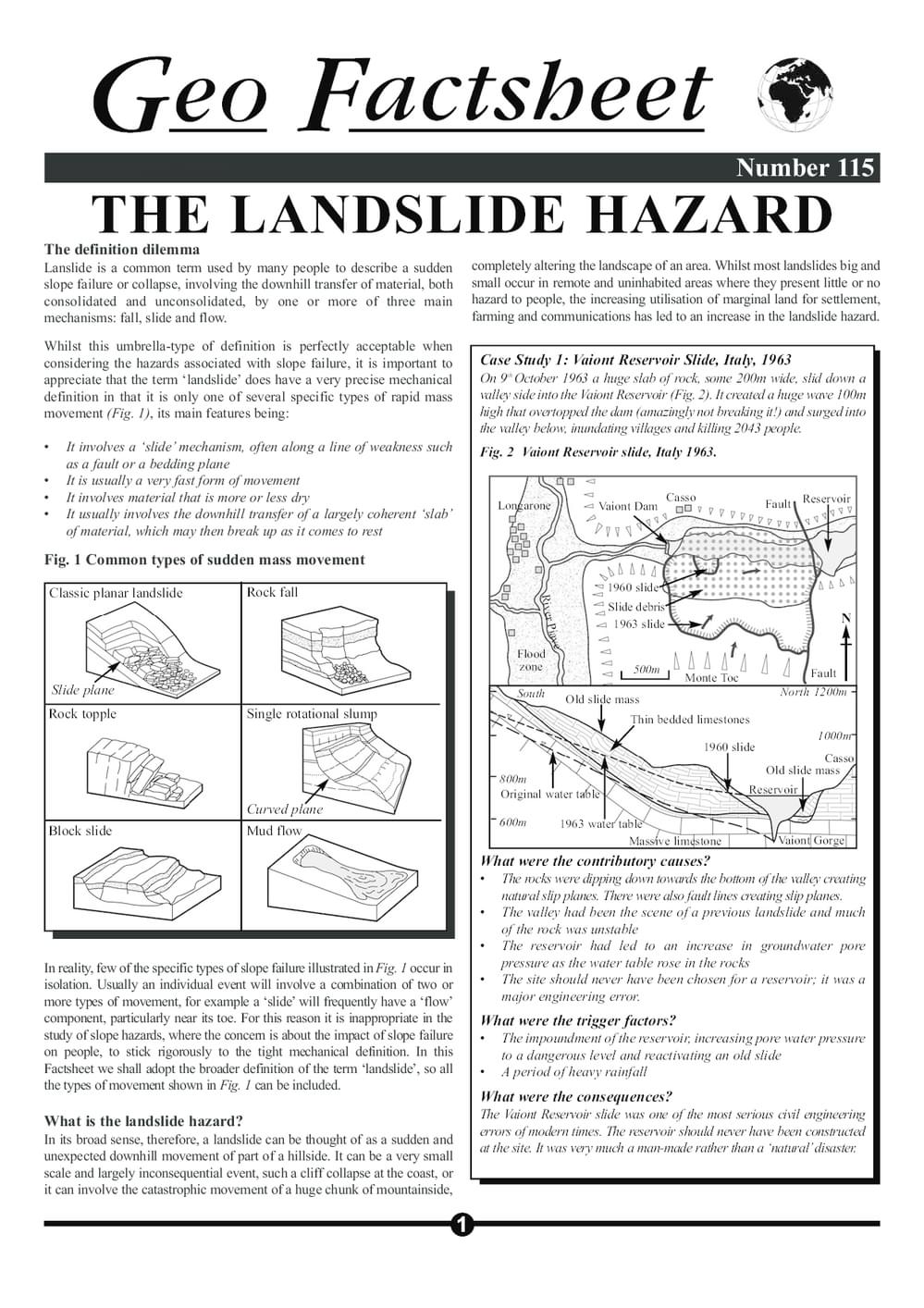 115 Landslide Hazard