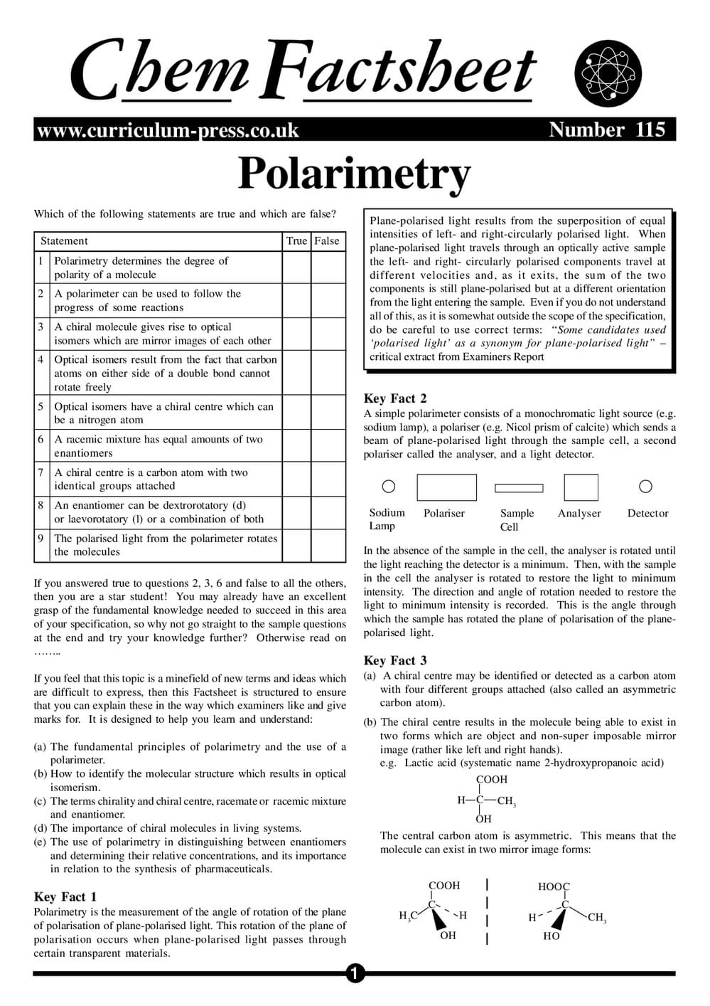 115 Polarimetry