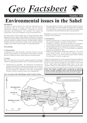 116 Sahel Environmental Issues