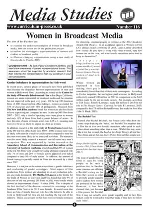 116 Women In Broadcast Media
