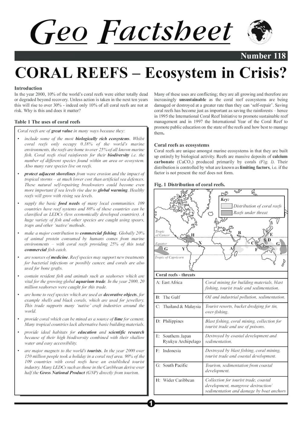 118 Coral Reefs Ecosystem