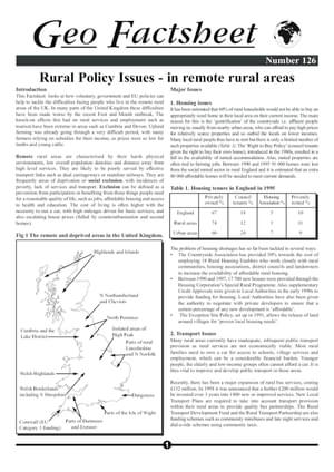 126 Rural Policy Issues