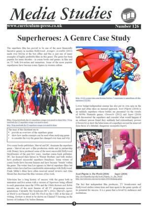 126 Superheroes A Genre Case Study