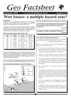 137 West Sussex Hazards Zone