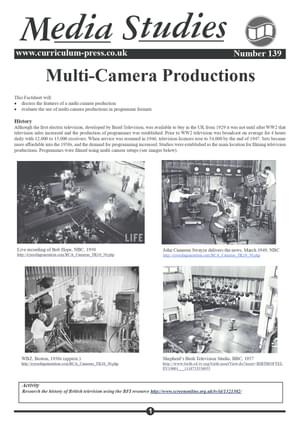 Curriculum Press - Multi-Camera Productions