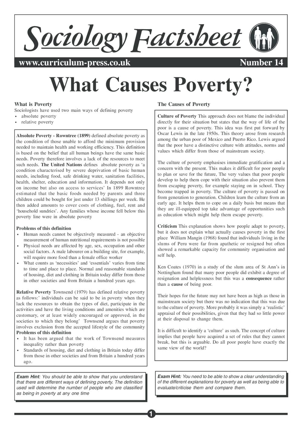 14 Poverty