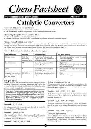 144 Catalytic Converts
