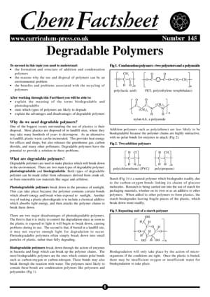 145 Degradable Polymers