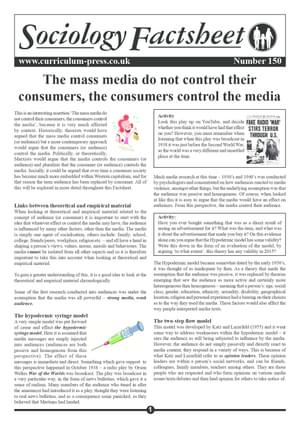 150 Mass Media Control