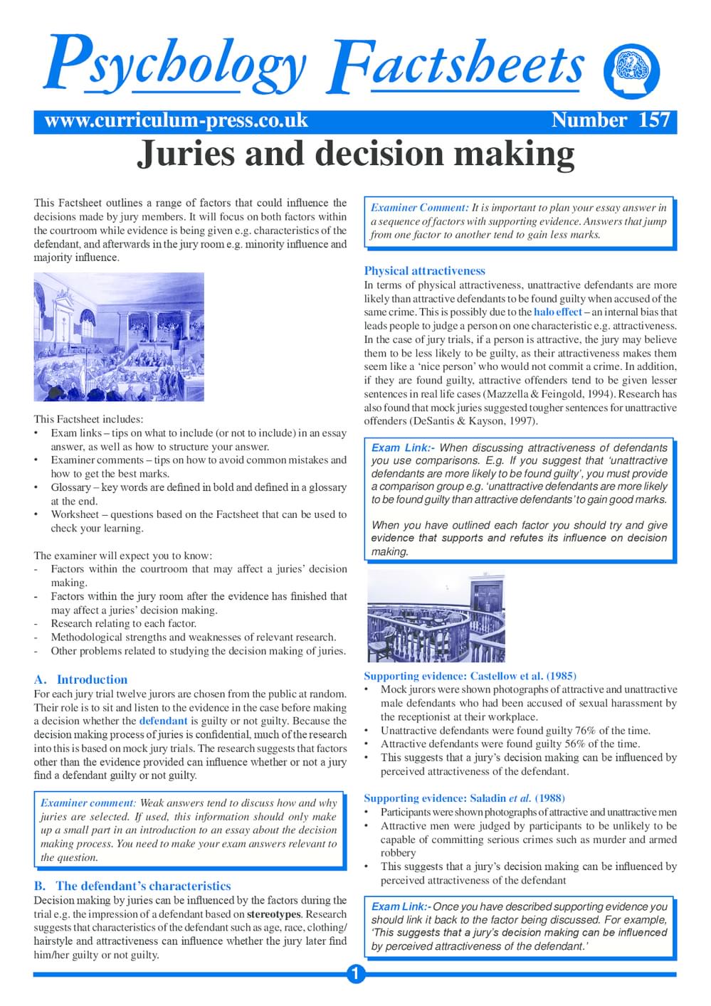 157 Juries And Decision Making