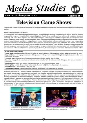 157 Tv Game Shows