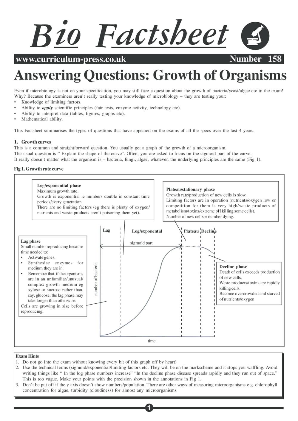 158 Questions Growth Rate