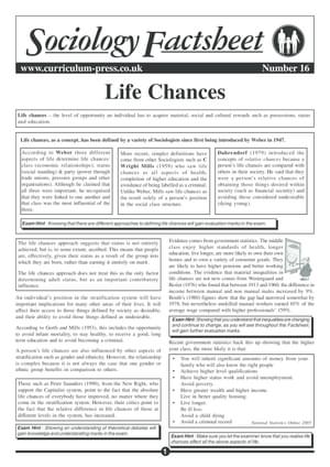 16 Life Chances