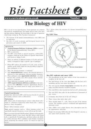 162 Biology Of Hiv
