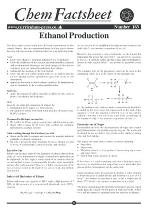 163 Ethanol Product