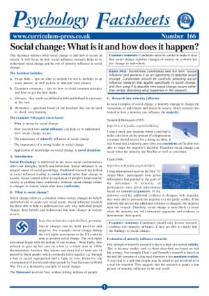 166 Social Change