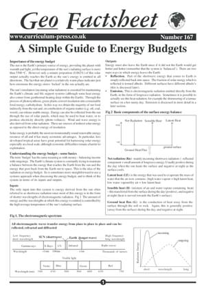 167 Simple Energy Budgets