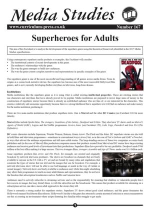 167 Superheroes For Adults