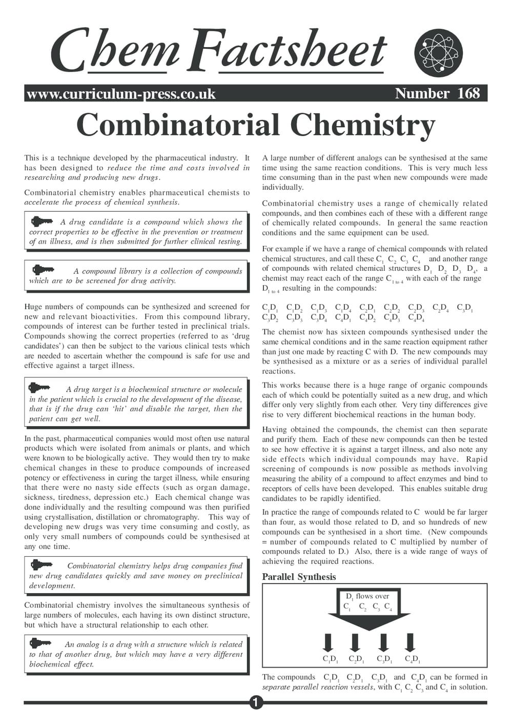 168 Comb Chemistry